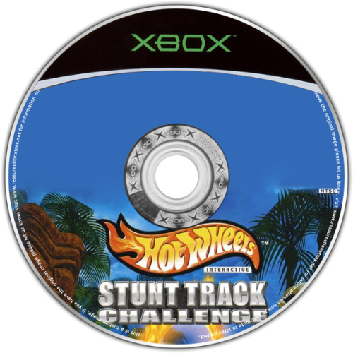 Hot Wheels - Stunt Track Challenge (USA) Game Disc